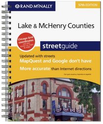 Rand McNally Lake & McHenry Counties, Illinois: Streetguide (Rand McNally Lake & McHenry Counties Street Guide)