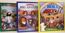 Lift The Flap Bible / Lift The Flap Bible Adventures / Lift The Flap Stories Jesus Told - 3 Board Book Set
