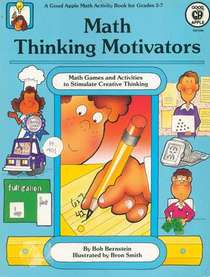 Math Thinking Motivators (Good Apple Math Activity Book for Grades 2-7)