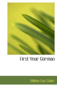 First Year German
