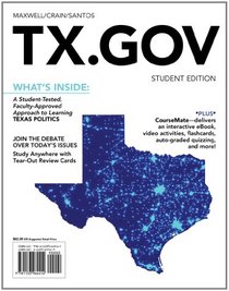 TX.GOV (with CourseMate Printed Access Card) (New, Engaging Titles from 4LTR Press)