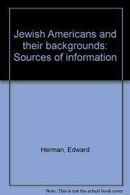 Jewish Americans and their backgrounds: Sources of information