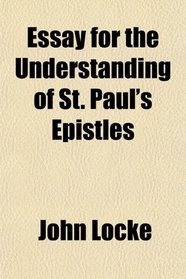 Essay for the Understanding of St. Paul's Epistles