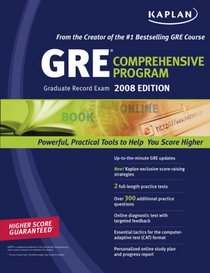 Kaplan GRE Exam 2008 Comprehensive Program