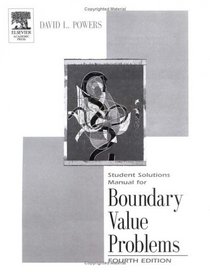 Student Solutions Manual for Boundary Value Problems, Fourth Edition