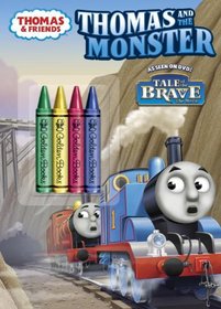 Thomas and the Monster (Thomas & Friends) (Color Plus Chunky Crayons)