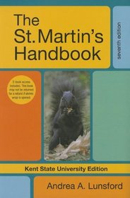 The St. Martin's Handbook, Kent State University Edition