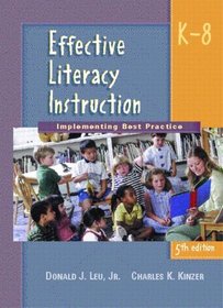 Effective Literacy Instruction K-8: Implementing Best Practice (5th Edition)