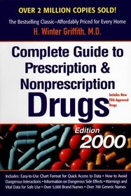 Complete Guide to Prescription  Nonprescription Drugs: 2000 Edition (Complete Guide to Prescription and Nonprescription Drugs, 2000)