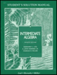 Intermediate Algebra: Student Solution Manual