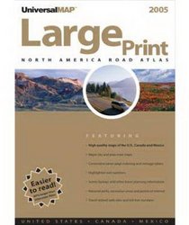 2005 Large Print Road Atlas (2005 Road Atlas)