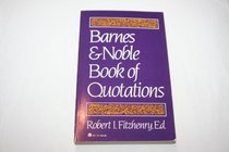 Barnes  Noble book of quotations