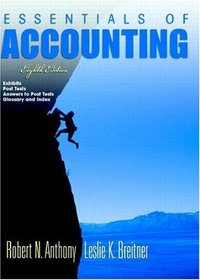 Essentials of Accounting and Post Test Booklet 8, Eighth Edition