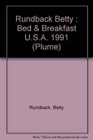 Bed and Breakfast USA 1991 (Plume)