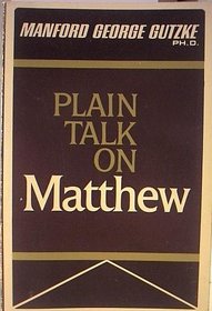 Plain Talk on Matthew