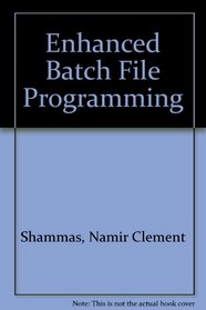 Enhanced MS-DOS Batch File Programming/Book and 2 Disk
