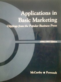 Basic Marketing/Applications in Basic Marketing 1994-1995