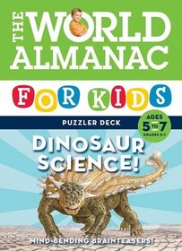 World Almanac for Kids Puzzler Deck: Dinosaur Science 5-7: Ages 5-7, Grades 1-2