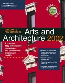 DecisionGd:GradPg Art/Arch 2002 (Graduate Programs in Arts and Architecture, 2002)