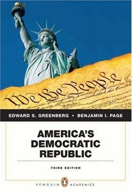 America's Democratic Republic (3rd Edition) (MyPoliSciKit Series)