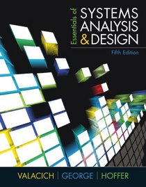 Essentials of Systems Analysis and Design (5th Edition)