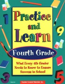 Practice & Learn: 4th (Trade Cover)