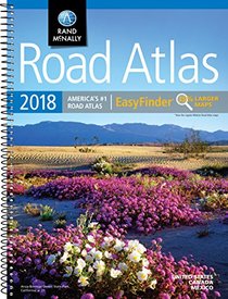 2018 Rand McNally EasyFinder Midsize Road Atlas (Rand McNally EasyFinder Road Atlas)
