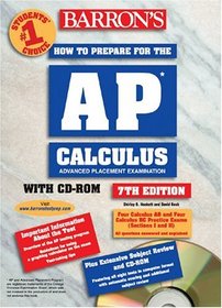 How to Prepare for the AP Calculus with CD-ROM (Barron's AP Calculus (W/CD))