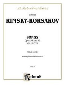 Songs, Op. 55, 56 (Kalmus Edition)