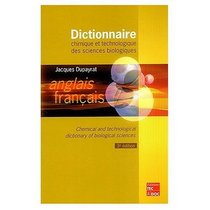 English-French Chemical and Technological Dictionary of Biological Sciences