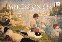 The Impressionists - 12 full-color magnetic postcards to send or save