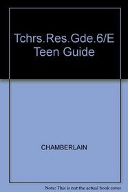 Teachers Resource Guide to Accompany Teen Guide