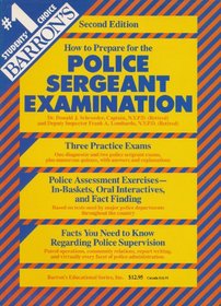 How to Prepare for the Police Sergeant Examination (Barron's How to Prepare for the Police Sergeant Examination)