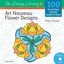Art Nouveau Flower Designs (Design Library)