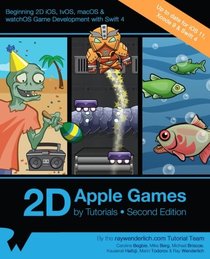 2D Apple Games by Tutorials Second Edition: Beginning 2D iOS, tvOS, macOS & watchOS Game Development with Swift 3