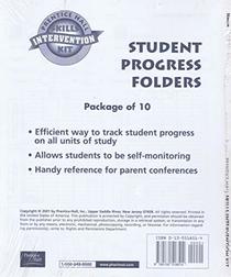 Prentice Hall Student Progress Folders