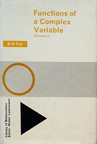 Functions of a Complex Variable: v. 2 (Library of Mathematics)