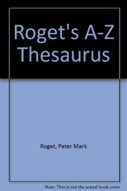 Roget's A-Z Thesaurus