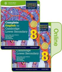 Complete English for Cambridge Lower Secondary Print and Online Student Book 8 (CIE Checkpoint)
