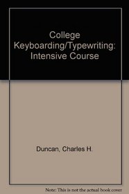 College Keyboarding Typwritingintensive