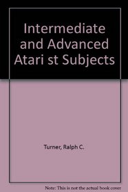 Intermediate and Advanced Atari st Subjects