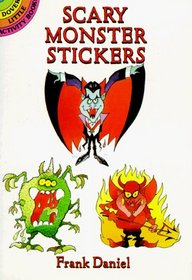 Scary Monster Stickers (Dover Little Activity Books)