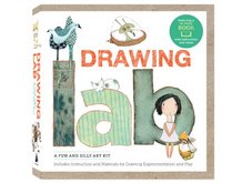 Drawing Lab Kit: A Creative Kit to Make Drawing Fun - Includes 32-page book packed with fun and silly drawing exercises!