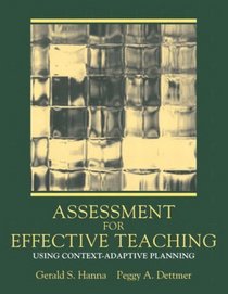 Assessment for Effective Teaching: Using Context-Adaptive Planning