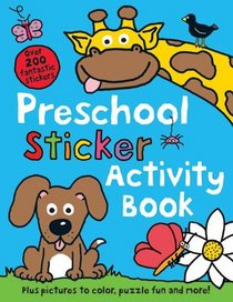 Preschool Sticker Activity Book