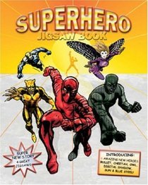 Superhero Jigsaw Book