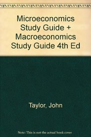 Microeconomics Study Guide Plus Macroeconomics Study Guide Fourth Edition