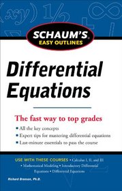 Schaum's Easy Outline of Differential Equations, Revised Edition (Schaum's Easy Outlines)