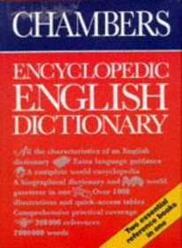 Chambers Encyclopedic English Dictionary: Thumb-indexed Edition