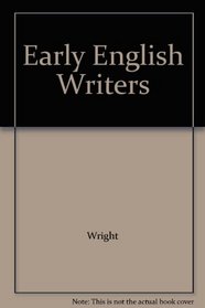 Early English Writers --1989 publication.